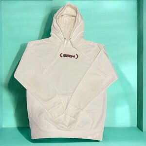 Cotton Heritage Unisex "Be You" Graphic Hoodie White Size L